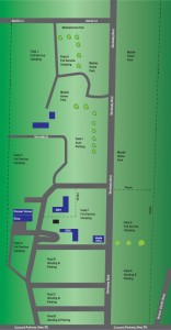 RV Camping & Parking Site Map